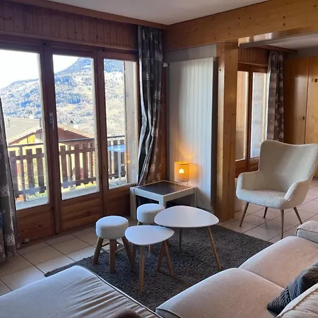 Charming With Bright Apartment Veysonnaz